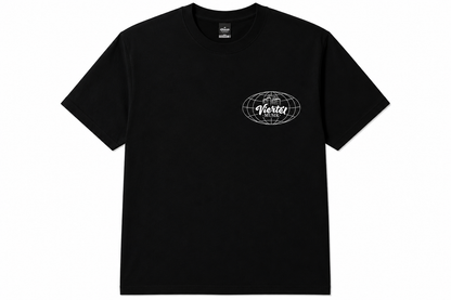Schwarzes Shirt Global