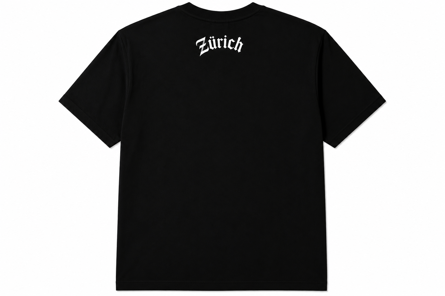 Schwarzes Shirt Global